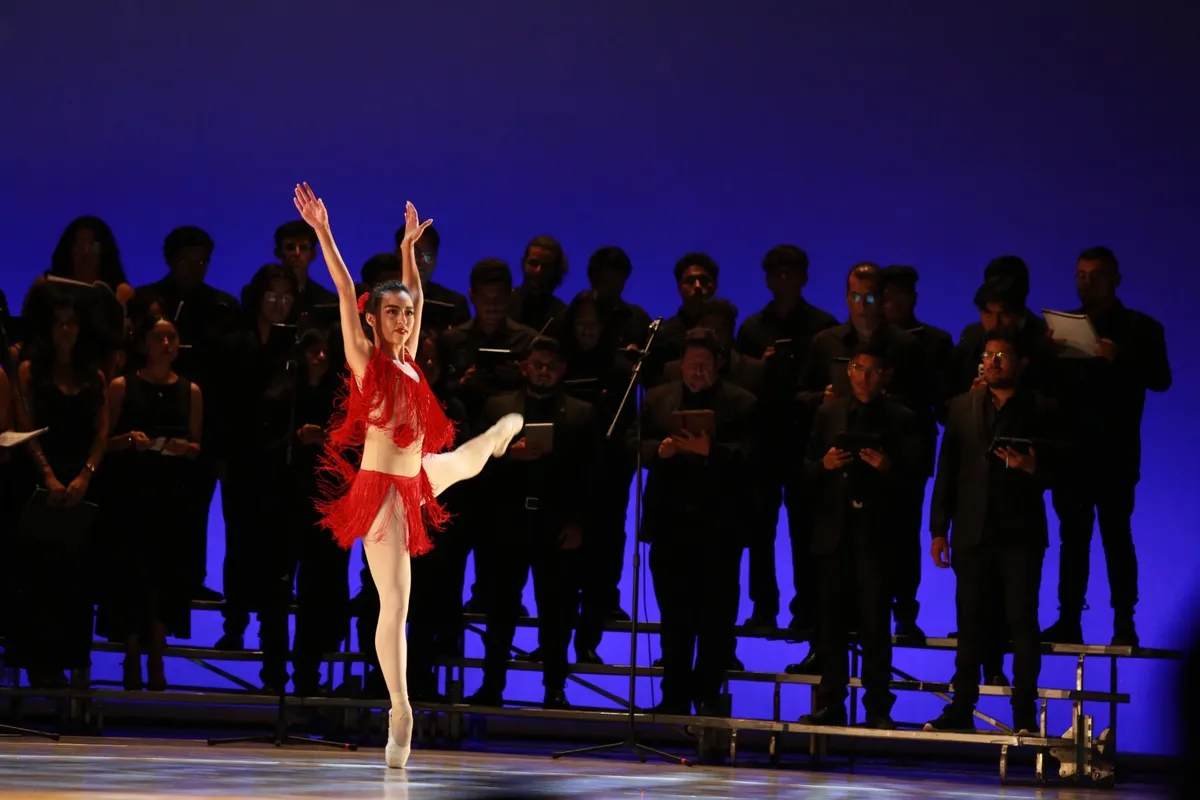 Compañía de Danza del Edomex cautiva con “Bel Canto y Ballet”