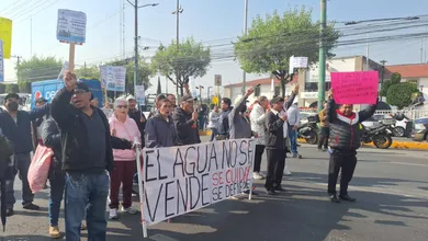 Colonias de Atizapán enfrentan escasez de agua y exigen mejor tandeo