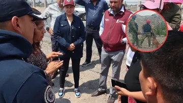 Despliegan intenso operativo para localizar a niña que cayó al Gran Canal en Nextlalpan