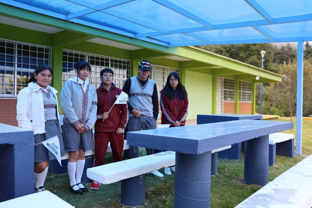 Inaugura Huixquilucan comedor escolar en beneficio de más de 450 estudiantes de bachillerato