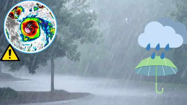 Lluvias pronosticadas para hoy 19 de junio en el Edomex y CDMX tras llegada del Huracán Erick