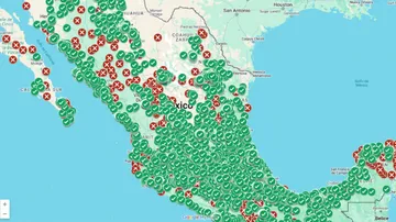 Mapa de Profeco para saber que gasolinera vende a menor precio