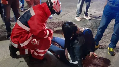 accidente en moto