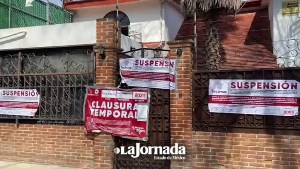Tecámac: Clausuran clínica de rehabilitación