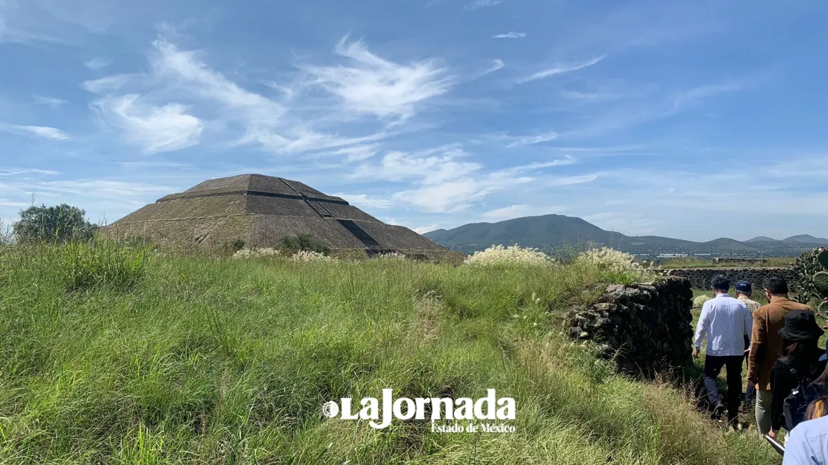 Plaza de las Columnas, evidencia de la élite Maya en Teotihuacán