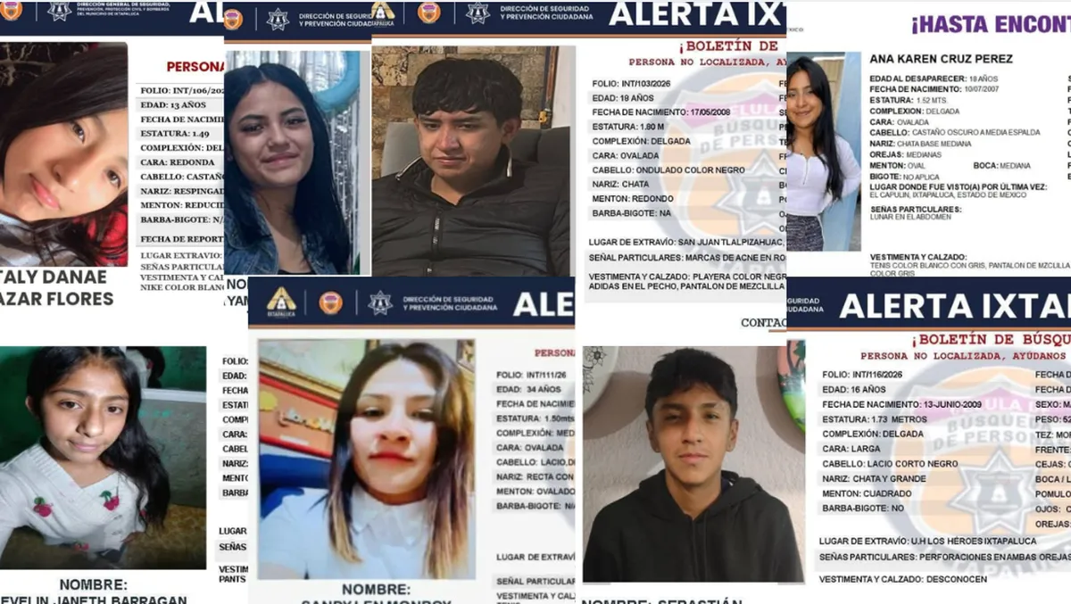 Emergencia en Ixtapaluca: 7 desapariciones en una semana encienden las alarmas por Doble Alerta de Género