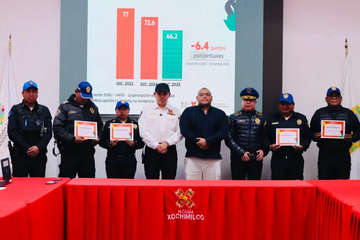 Xochimilco reporta avances en seguridad a 15 meses de la administración de Circe Camacho
