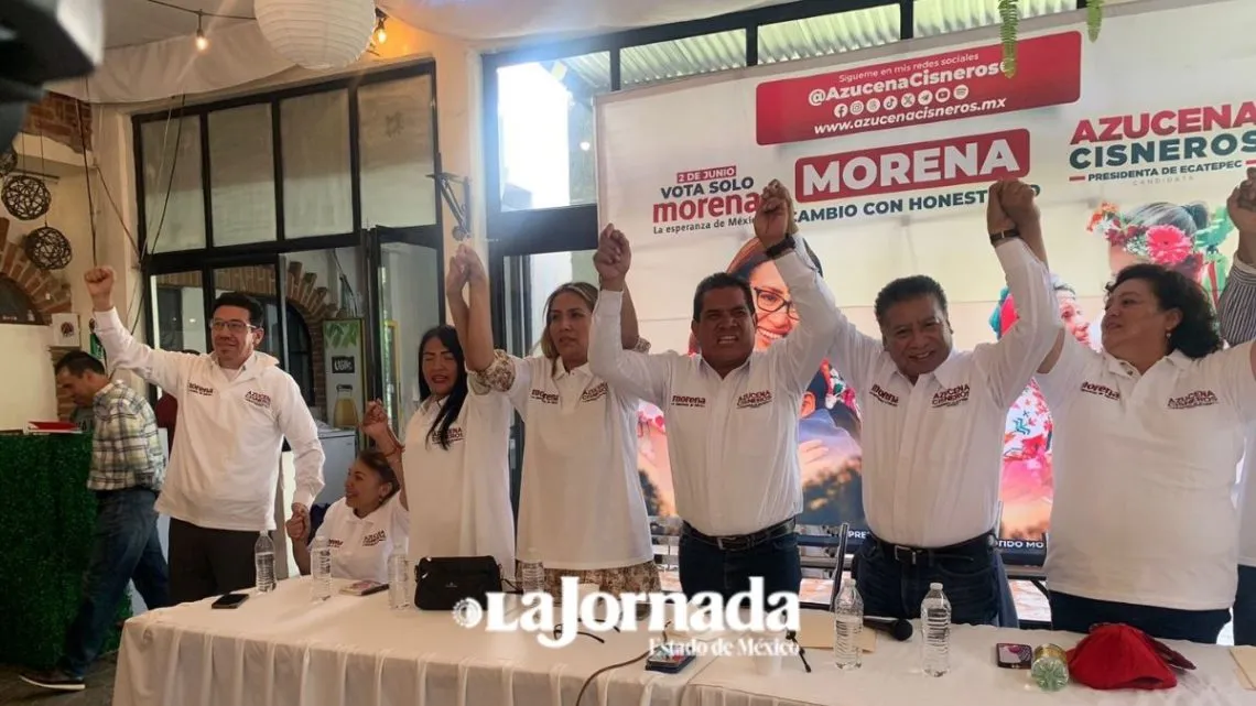 Ecatepec: candidatas a diputadas del PT y MC se suman a Azucena Cisneros