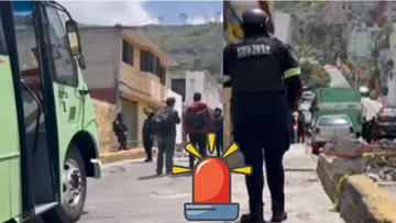Asesinan a balazos a dos personas dentro del transporte público en Tlalnepantla
