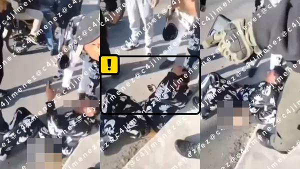 Vecinos de Coacalco frustran un asalto a mano armada, someten a ratero y lo amarran con sus propias agujetas. Todo quedó captado en un video viral que ya circula en redes.