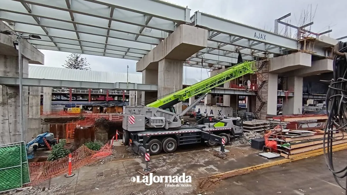Se complica último tramo de la obra del Trolebús Chalco-Santa Martha