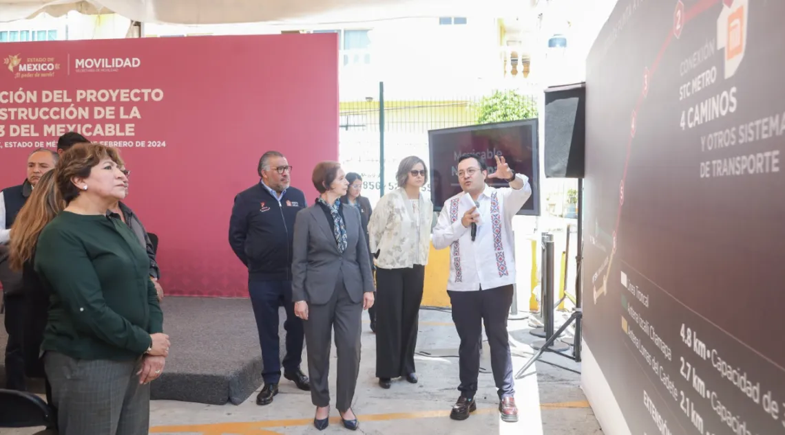 GEM anuncia construcción de la Línea 3 del Mexicable en Naucalpan