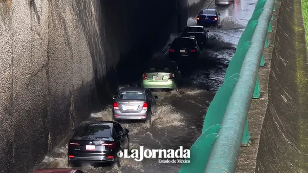 Lluvias dejan saldo blanco en Toluca y Metepec