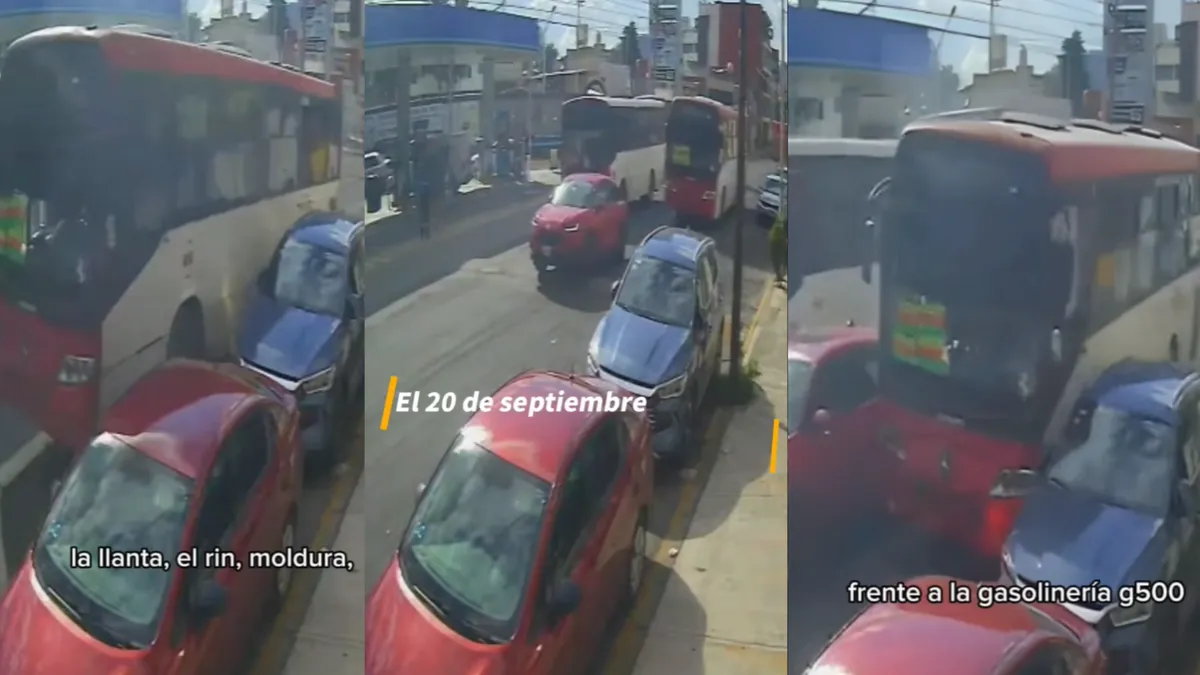 [VIDEO] Exhiben imprudencia y caos en el transporte público de Toluca