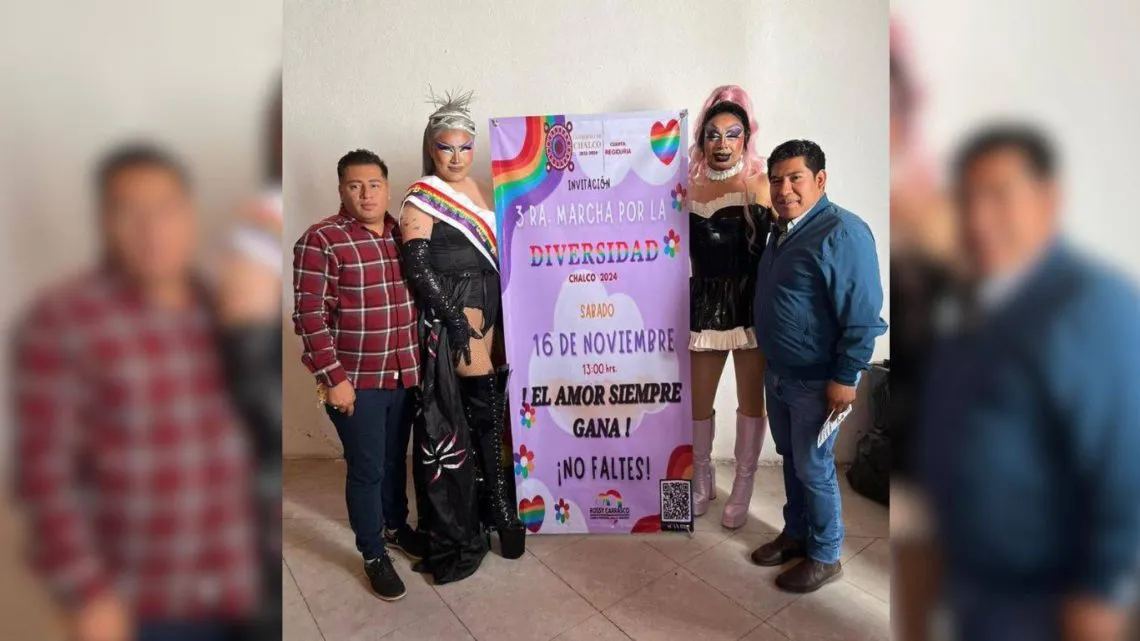 Chalco: Anuncian Tercera Marcha por la Diversidad
