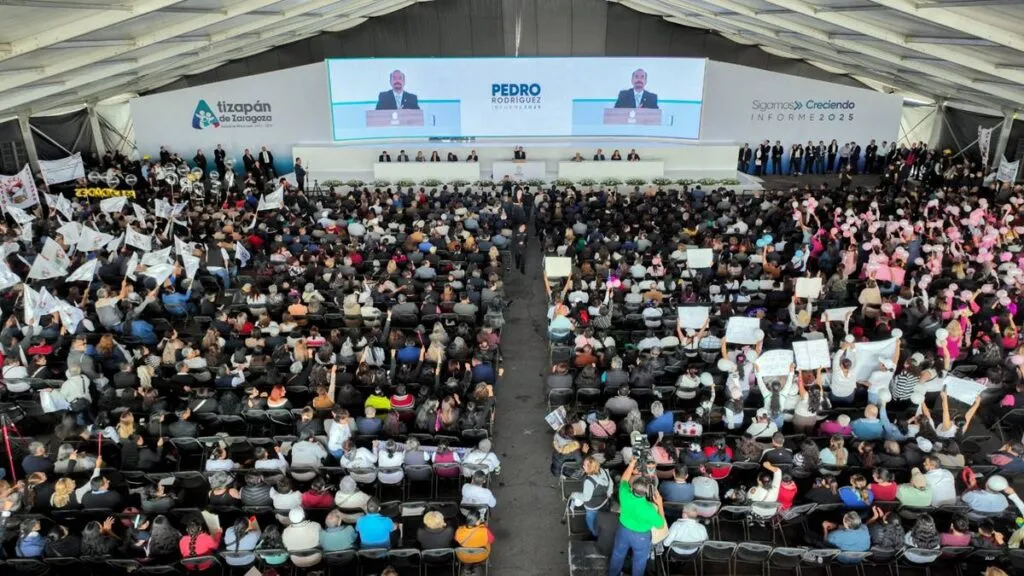 Pedro Rodríguez rinde Informe de Gobierno 2025 en Atizapán