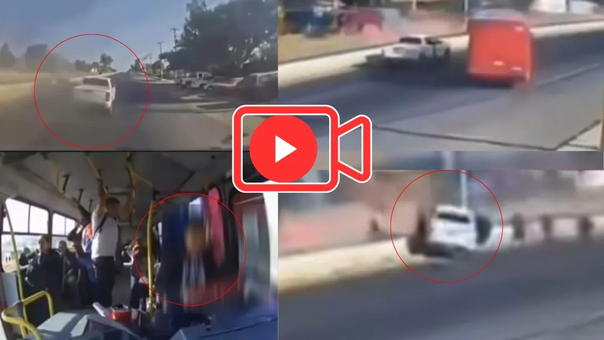 Chofer de transporte público salva a pasajeros de ataque en Jalisco [VIDEOS]