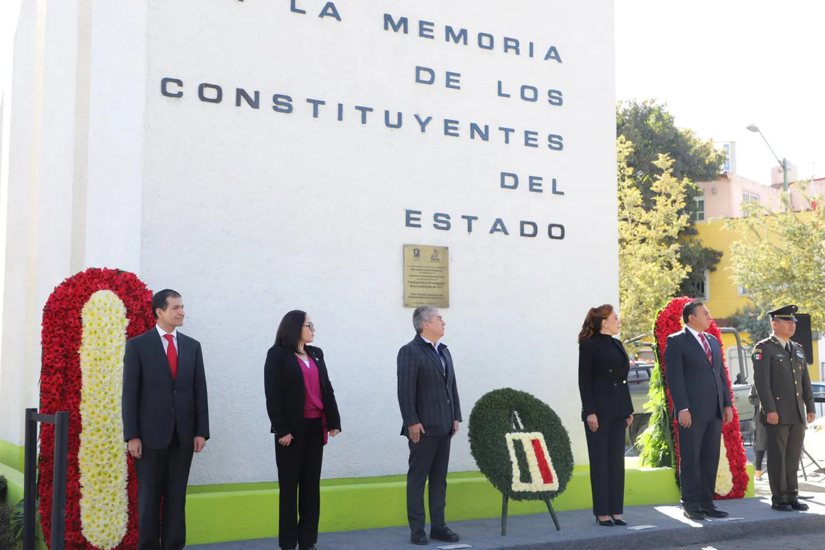 GEM conmemora el CVII Aniversario de la Promulgación de la Constitución Política de los Estados Unidos Mexicanos