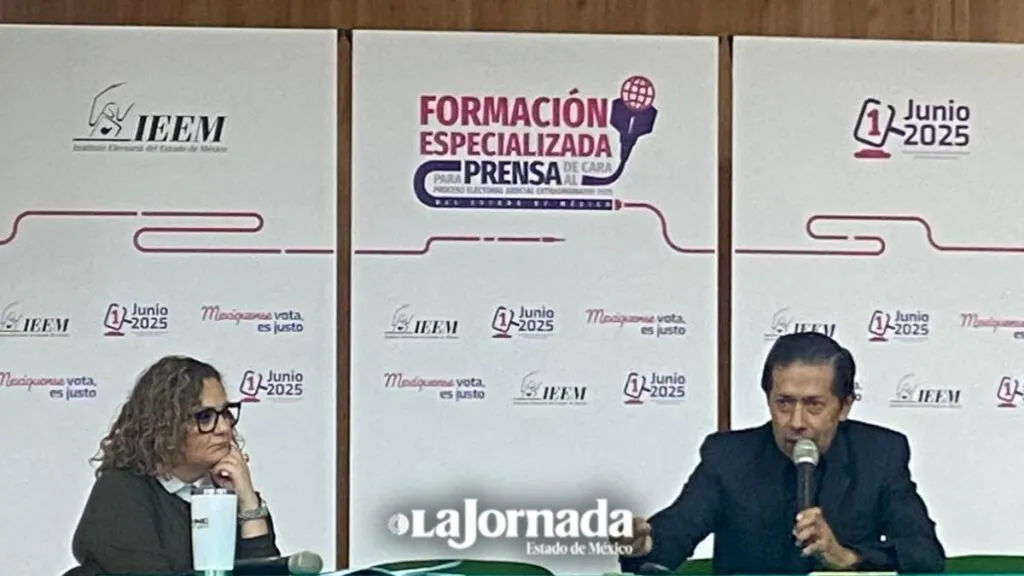 IEEM da capacitación sobre la elección judicial
