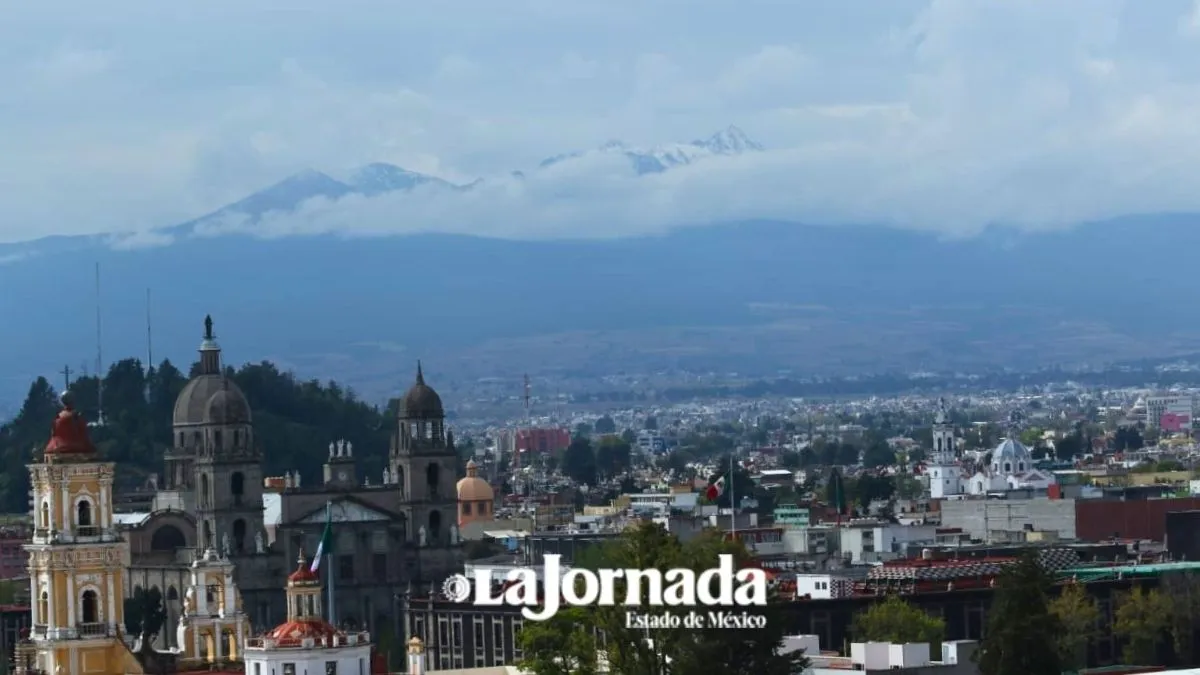 Cae nieve en Nevado de Toluca y en cerro de Xoco por segunda ocasión por frente frío 16
