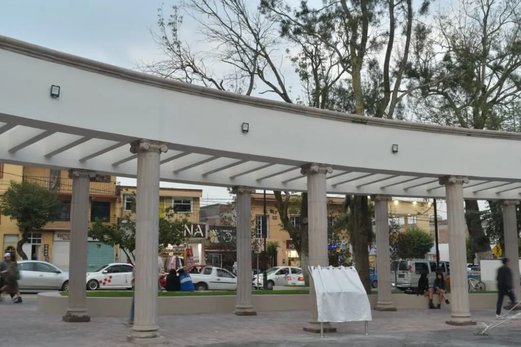 Jardín Constitución en Zinacantepec, referencia para la vida social y cultural