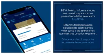 BBVA presenta fallas.