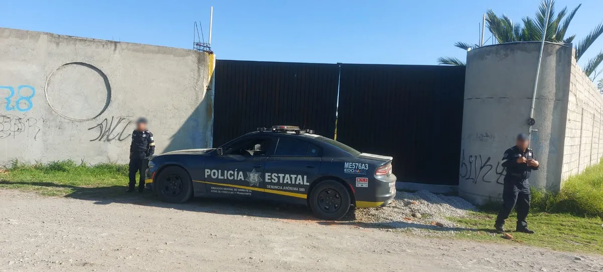 En Edomex recuperan mercancía robada y detiene al presunto ladrón
