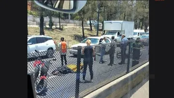 Murió motociclista en la autopista México Querétaro