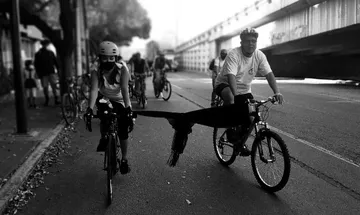 piden seguridad para circular ciclistas