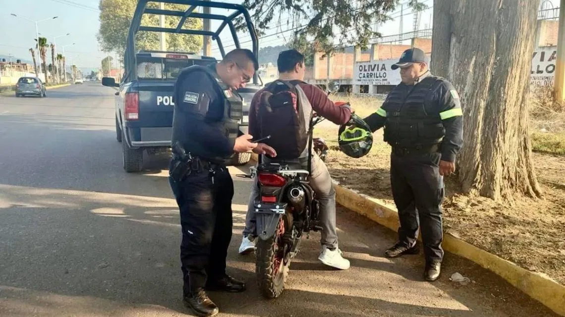 Amecameca: intensifican operativos para evitar accidentes en moto