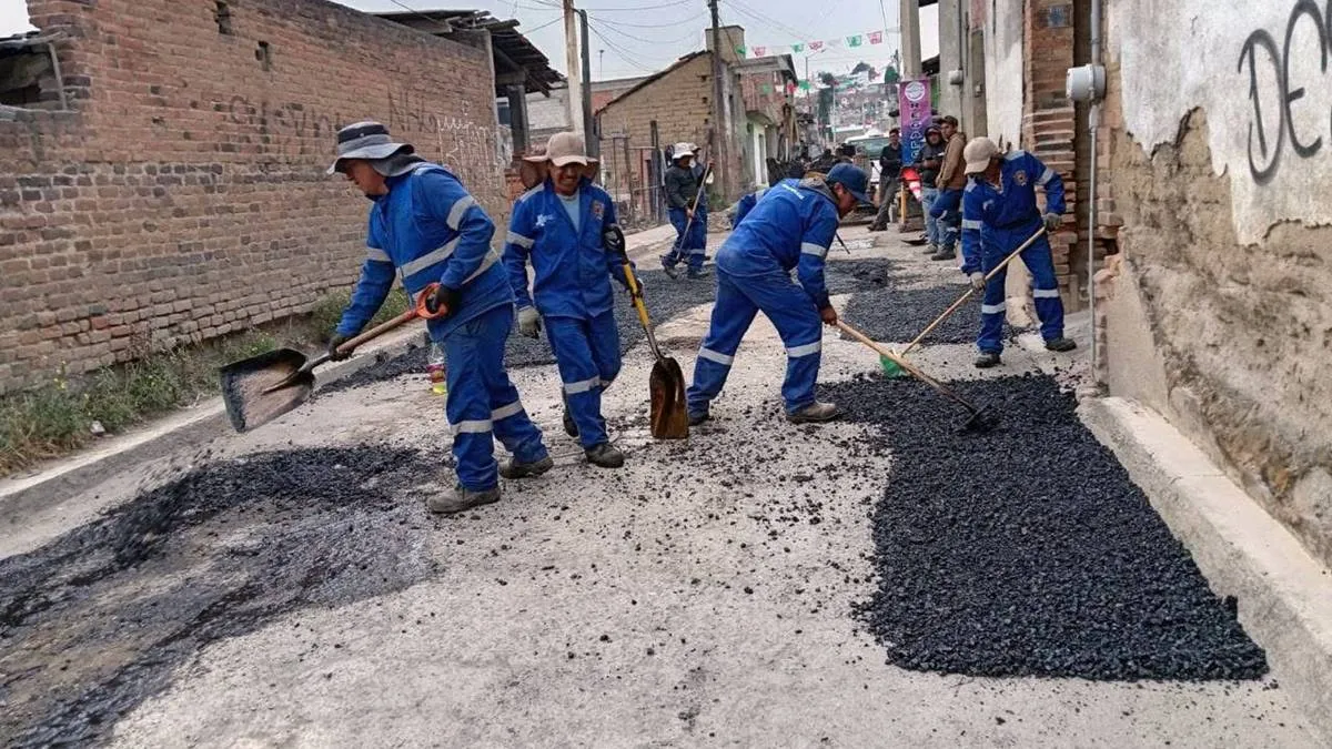 Bacheo en Metepec, un reto tras años de abandono: Giles