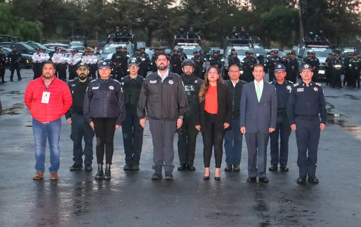 Refuerzan la seguridad en Toluca con un macro operativo