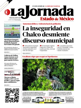 La Jornada Edomex | 29 de junio de 2026