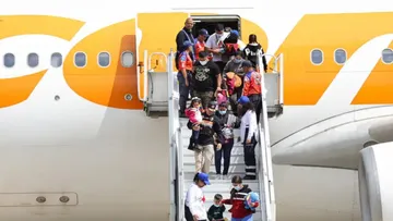 Migrantes venezolanos son repatriados desde Estados Unidos