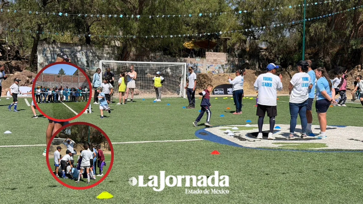 En Teotihuacán crean cancha sustentable con captación de agua
