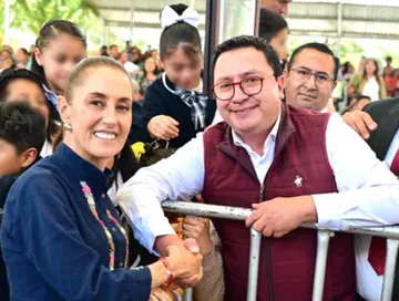 Lerma recibió a la presidenta Claudia Sheinbaum