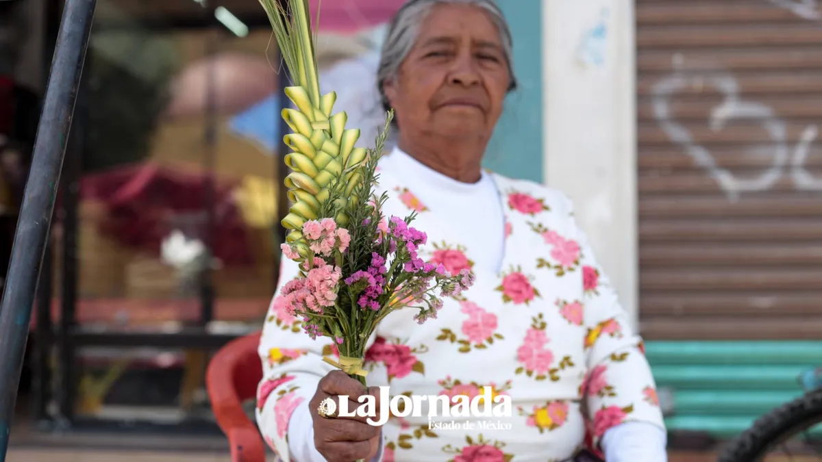 Celebran el “Domingo de Ramos” en Toluca