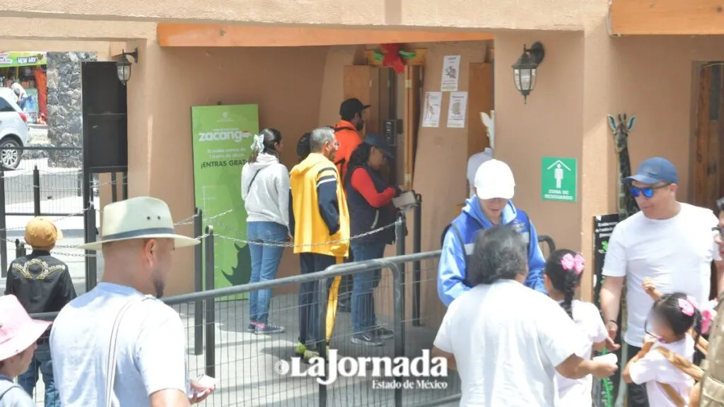Zoológico de Zacango recibe a familias por vacaciones de Semana Santa