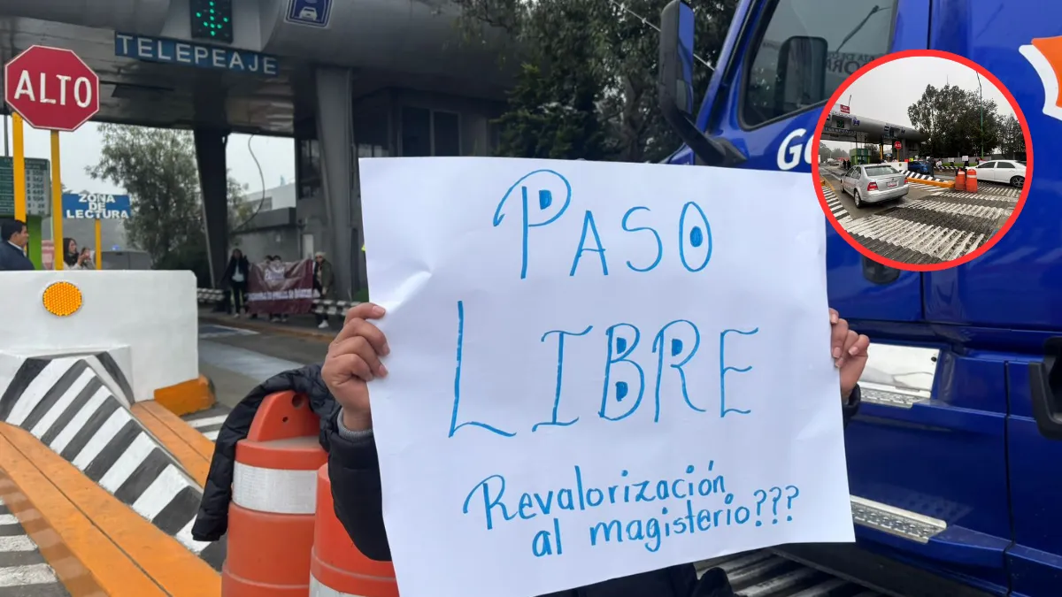 Maestros toman caseta en al Toluca -Atlacomulco