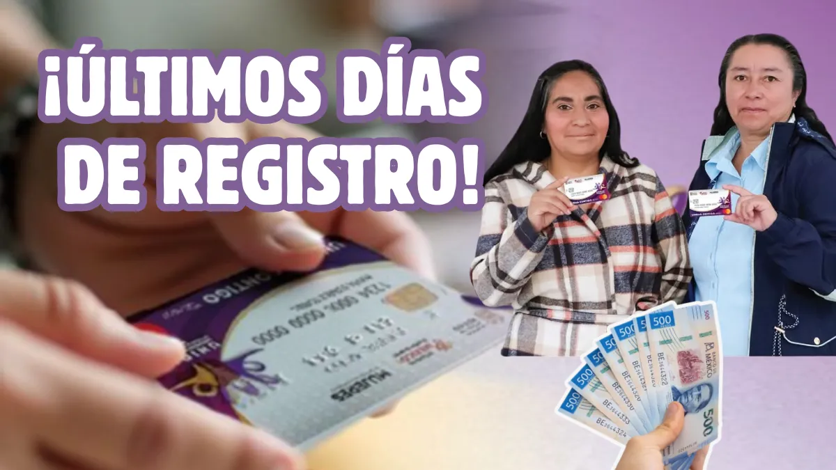 Últimos días de registro a Tarjeta Unidas Contigo Edomex 2025.