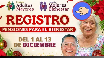 Este sábado última oportunidad para registrarse en los programas Pensión Mujeres Bienestar y Pensión Adulto Mayor