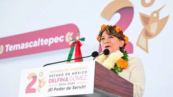 Edomex; más de 800 km de caminos del sur rehabilitados: Delfina Gómez