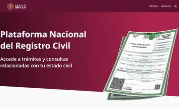 Cómo descargar tu acta de nacimiento en línea en PDF gratis.