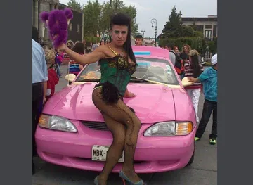 Aline, mujer trans de 41 años de edad