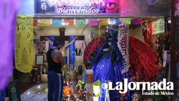 Templo de la Santa Muerte en Metepec