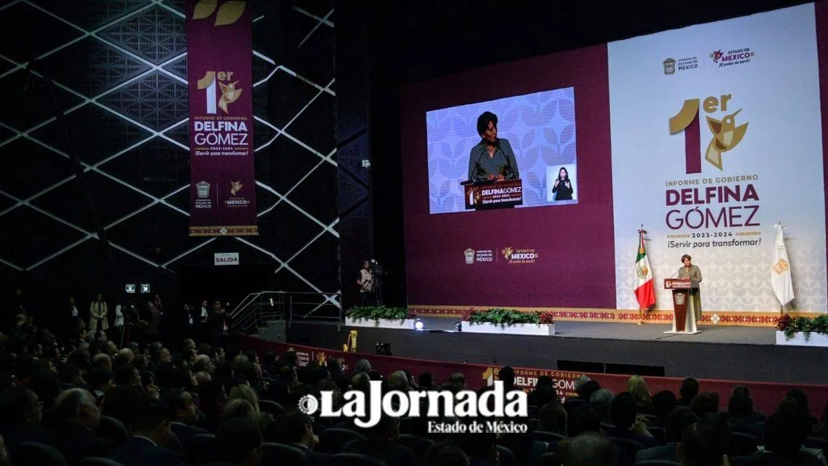 “Gobernamos para los mexiquenses con lo mejor de nosotros”, Delfina presenta 1er informe de gobierno