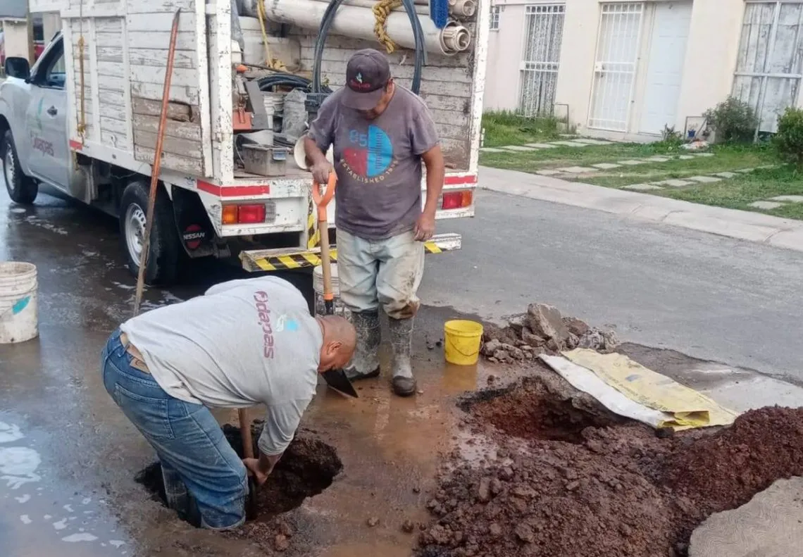 Tecámac suma más de mil fugas de agua en lo que va del año