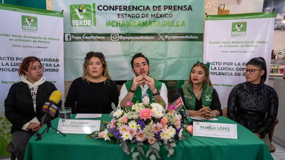 Partido Verde en el Edomex negará candidaturas a violentadores de mujeres y a deudores alimenticios