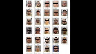 Ellos son los 29 criminales extraditados a EU.