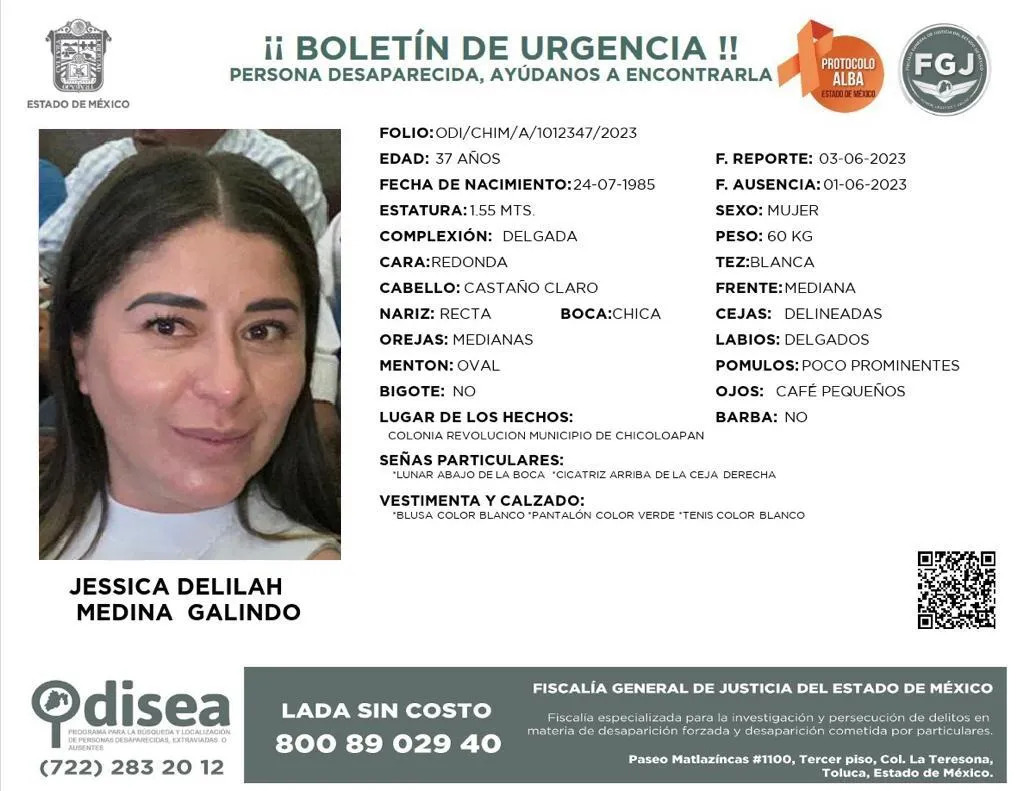 Marchan sobre la México- Texcoco por la búsqueda de la profesora Jessica y su hijo